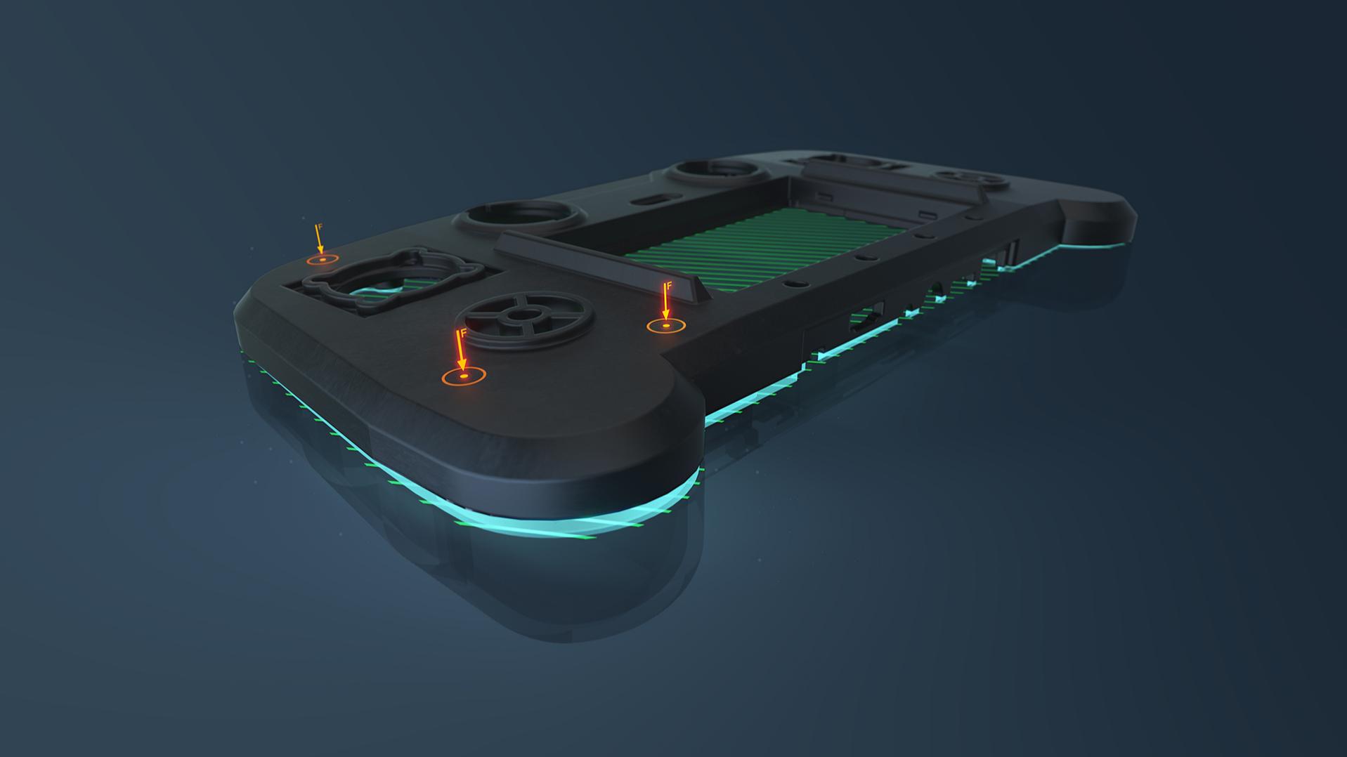 Virtual compensation of warpage on plastic parts