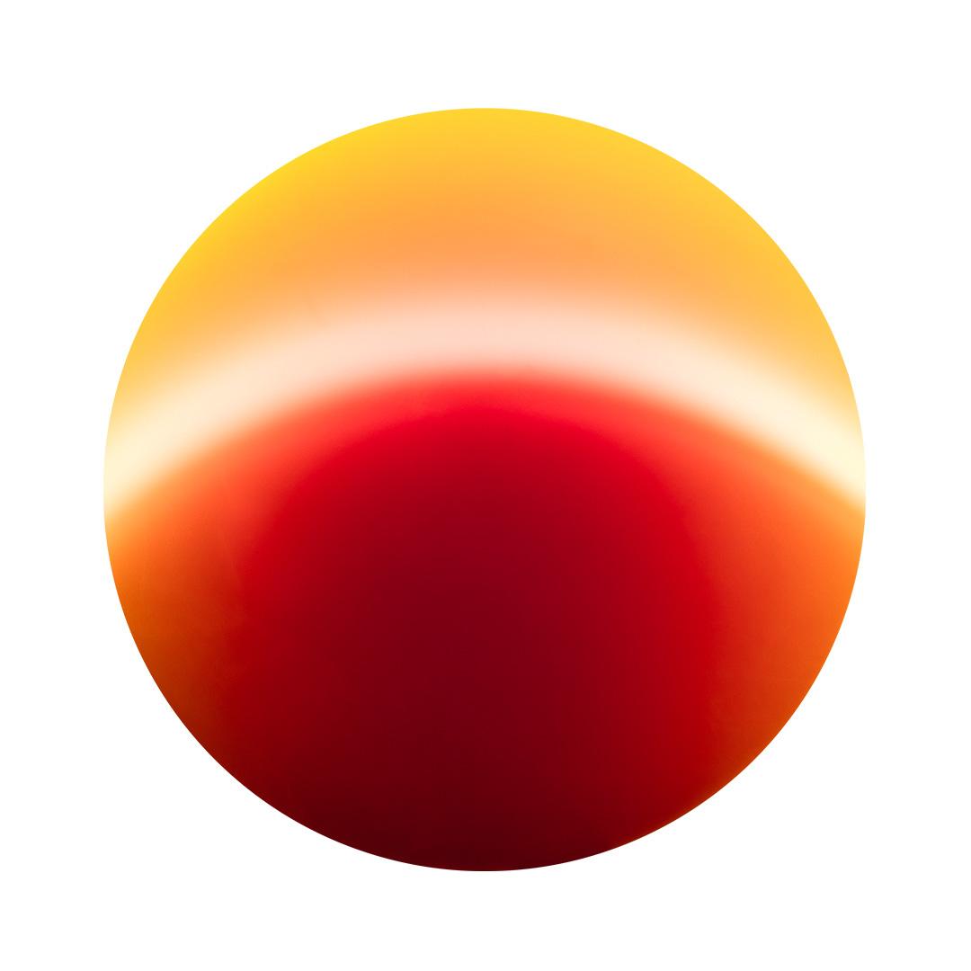 ZEISS DuraVision Mirror em vermelho com um tom degradê laranja na parte superior.