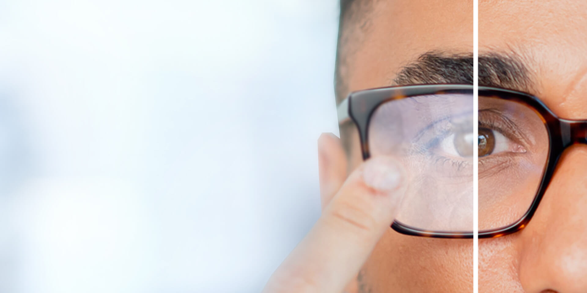 Mantenha as lentes dos seus clientes limpas e desembaciadas.