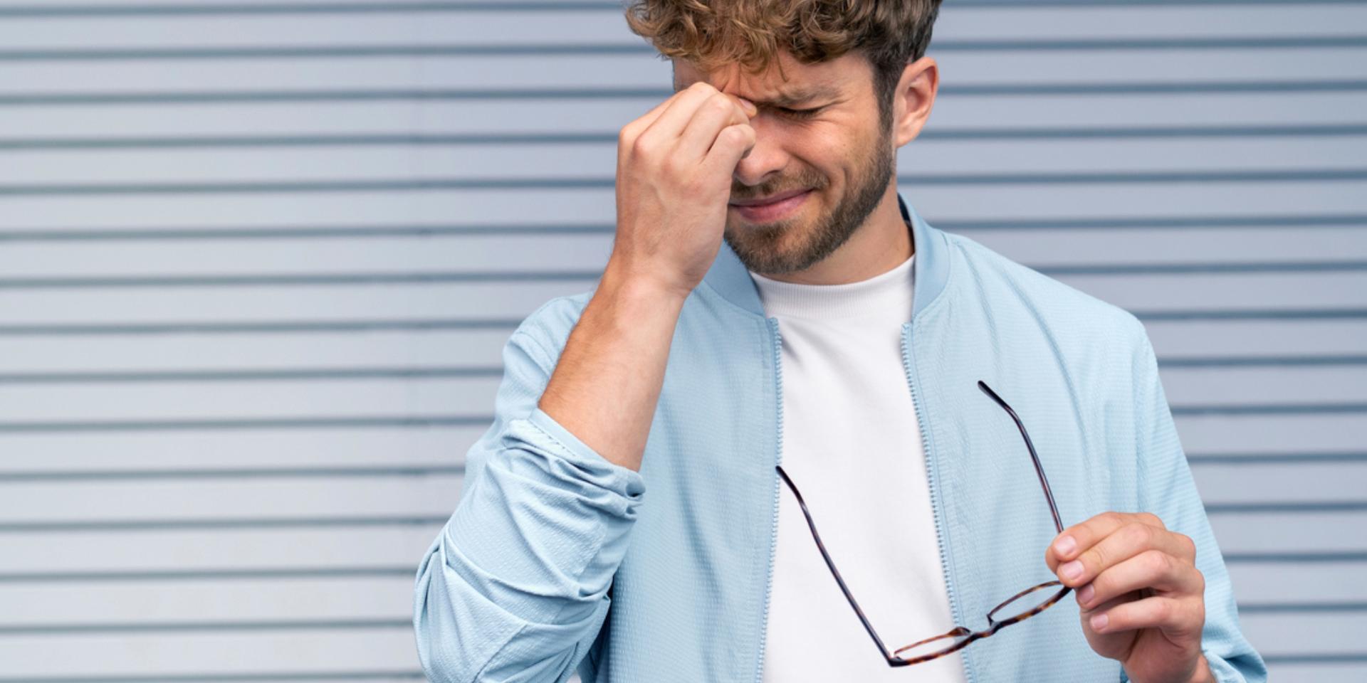 Olhos stressados, cansados e a arder:quais as causas e como aliviar o desconforto.