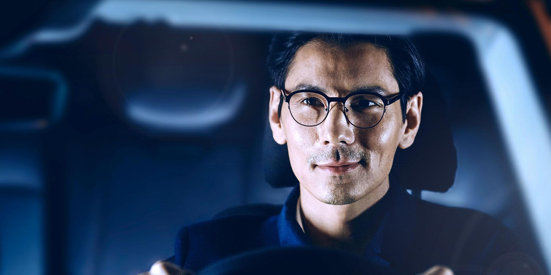 As lentes para uma condução mais descontraída