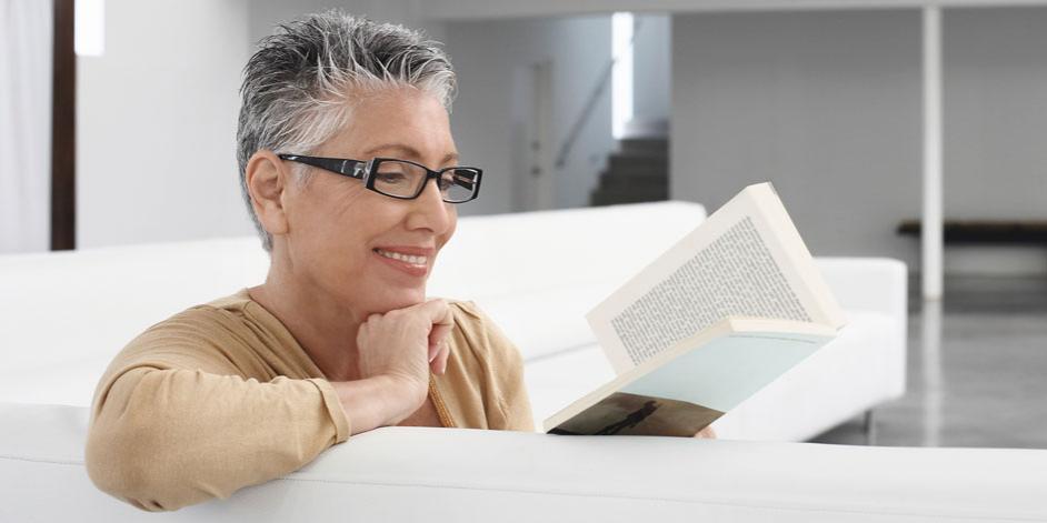 Óculos para ver ao longe e óculos de leitura