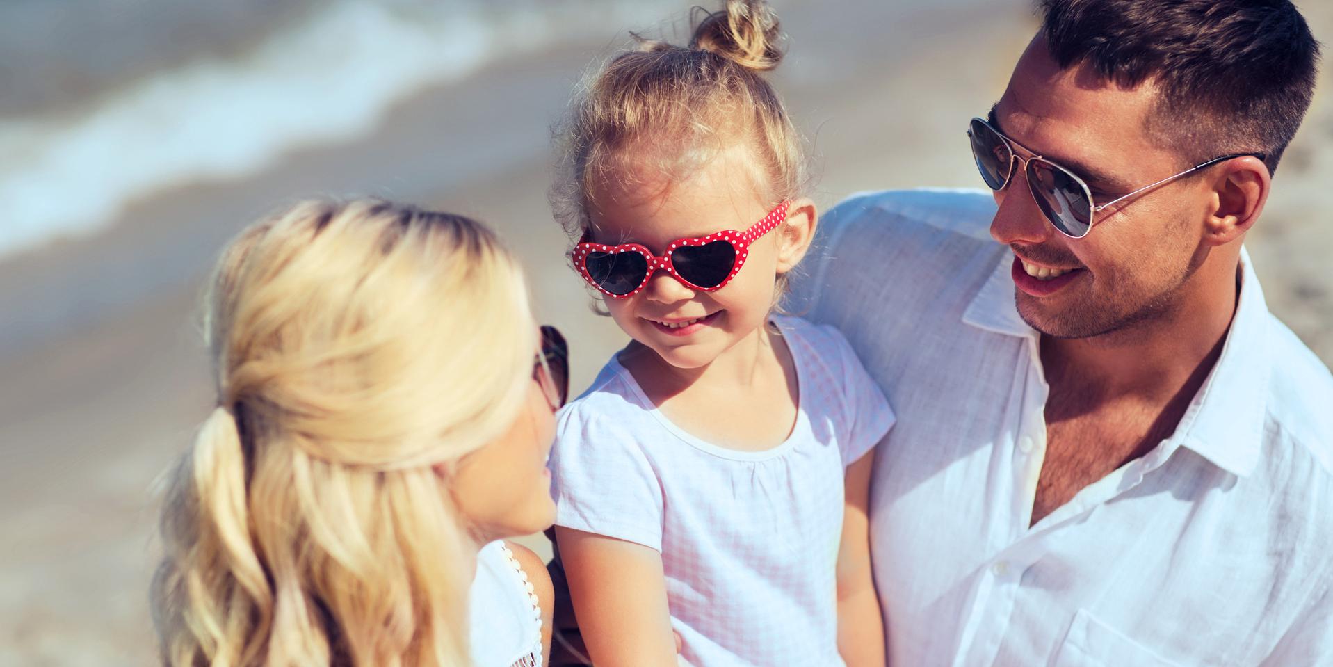 Mais do que estilo: protecção solar para olhos de crianças 