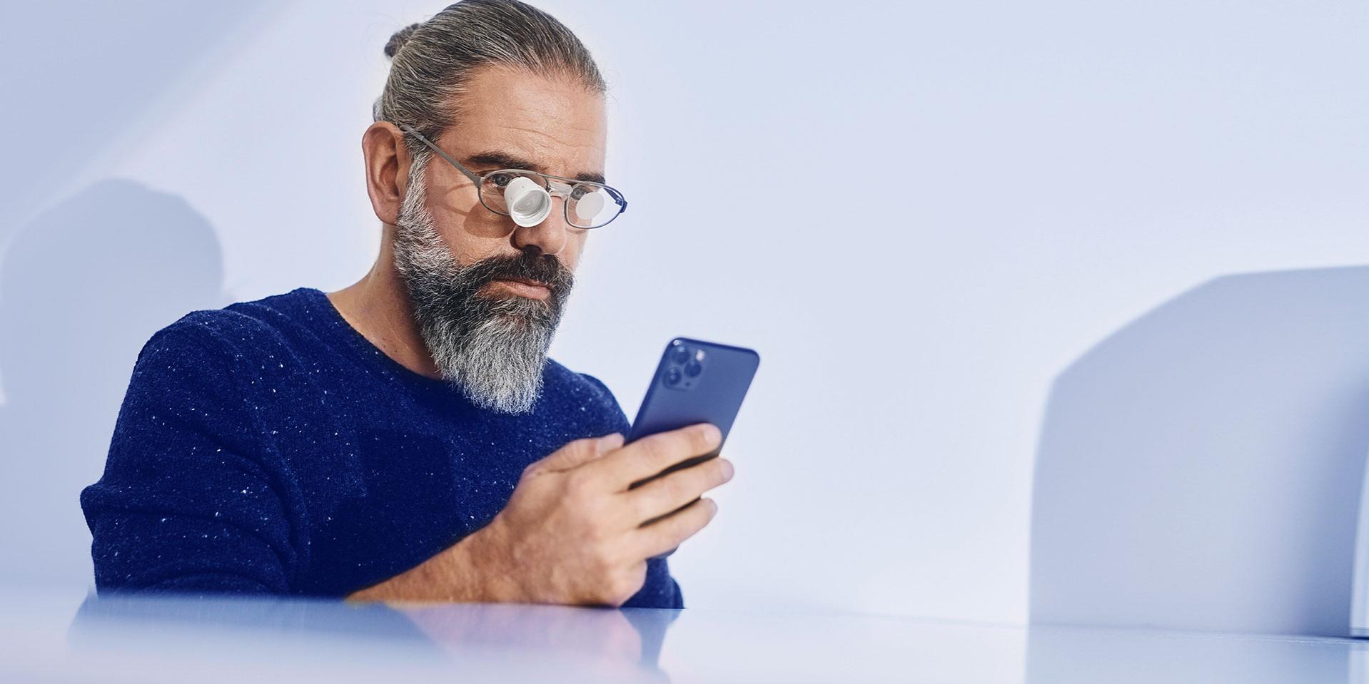 Melhor qualidade de vida e maior independência: melhor visão com dispositivos de visão reduzida