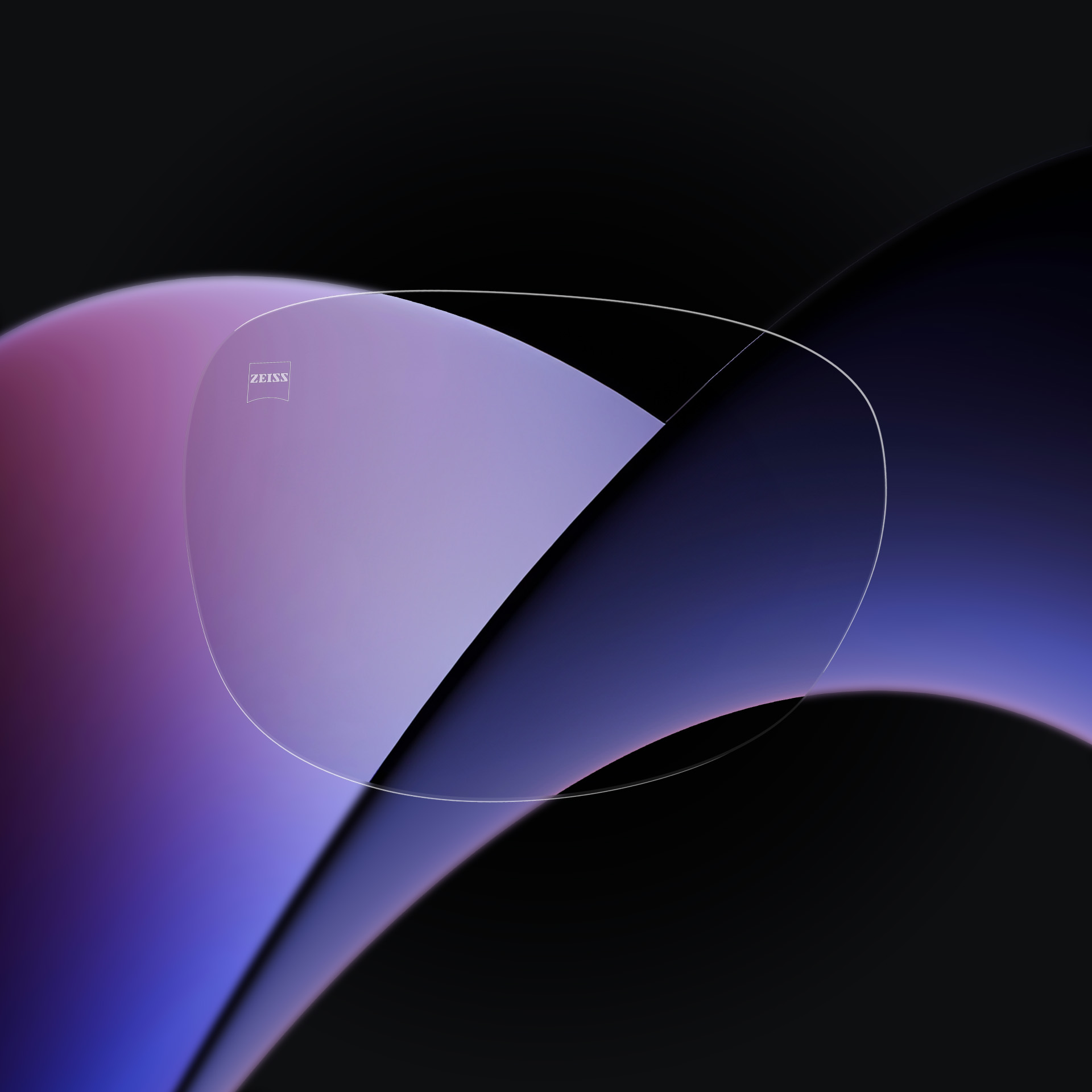 Uma ZEISS ClearMind sobre fundo preto.