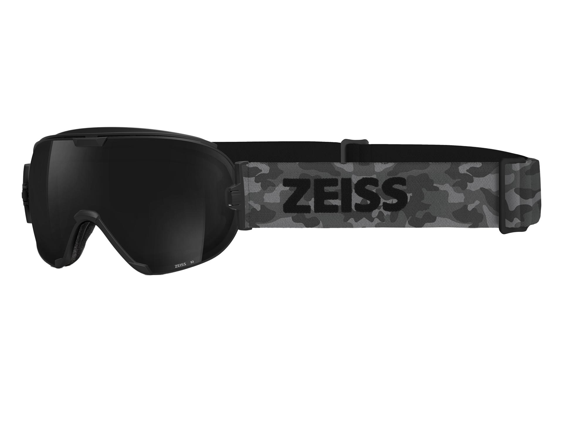 Máscaras ZEISS para a neve: Interchangeable Total Black