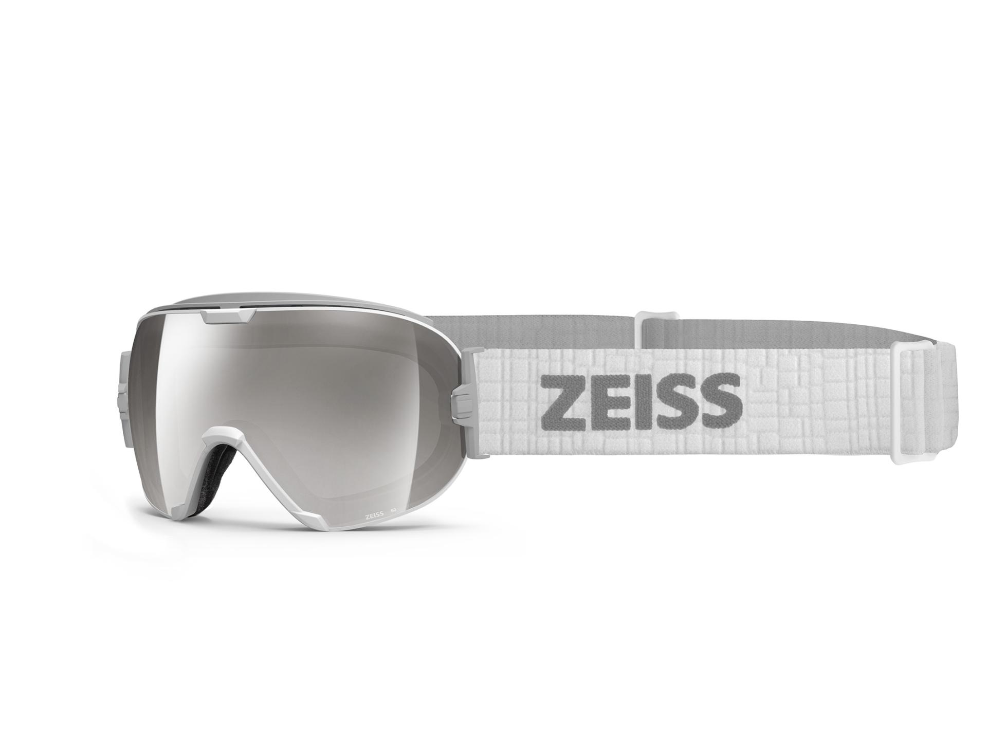 Máscaras ZEISS para a neve: Interchangeable Total White Super Silver