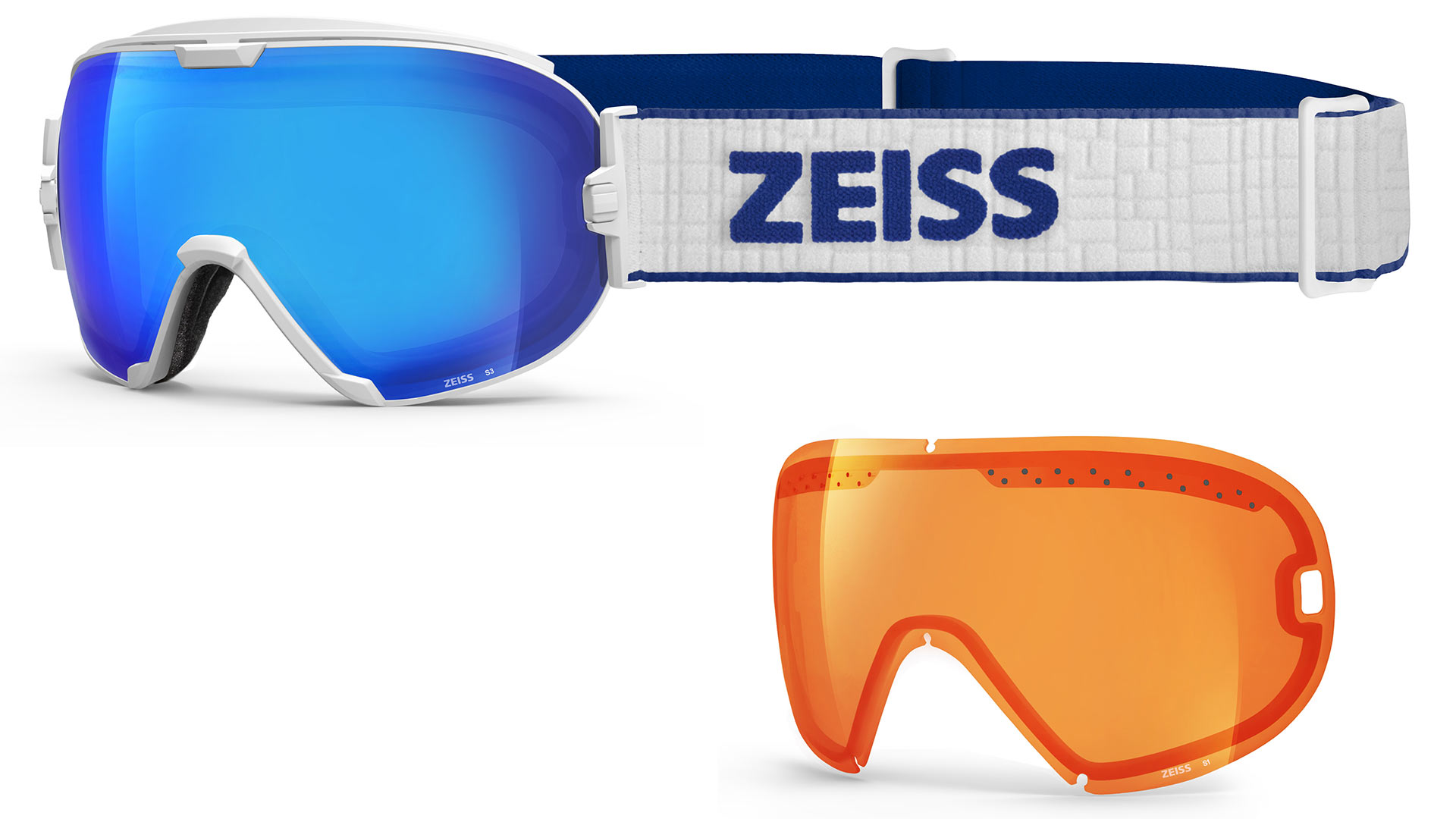 Gama ZEISS SONAR: Interchangeable White ML Blue