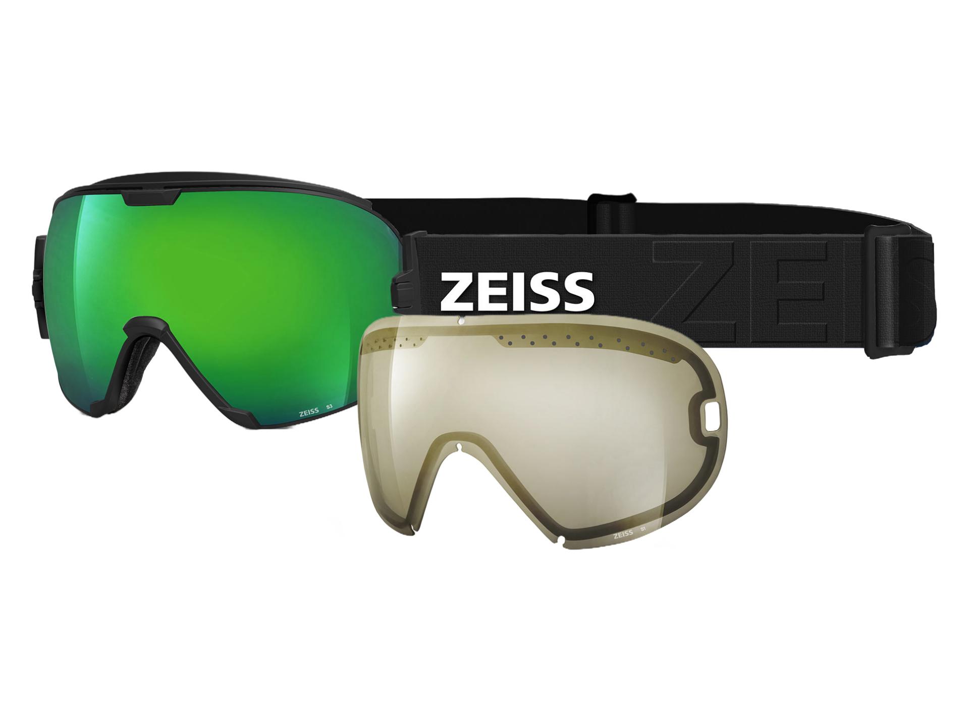 Coleção de máscaras ZEISS para a neve Interchangeable