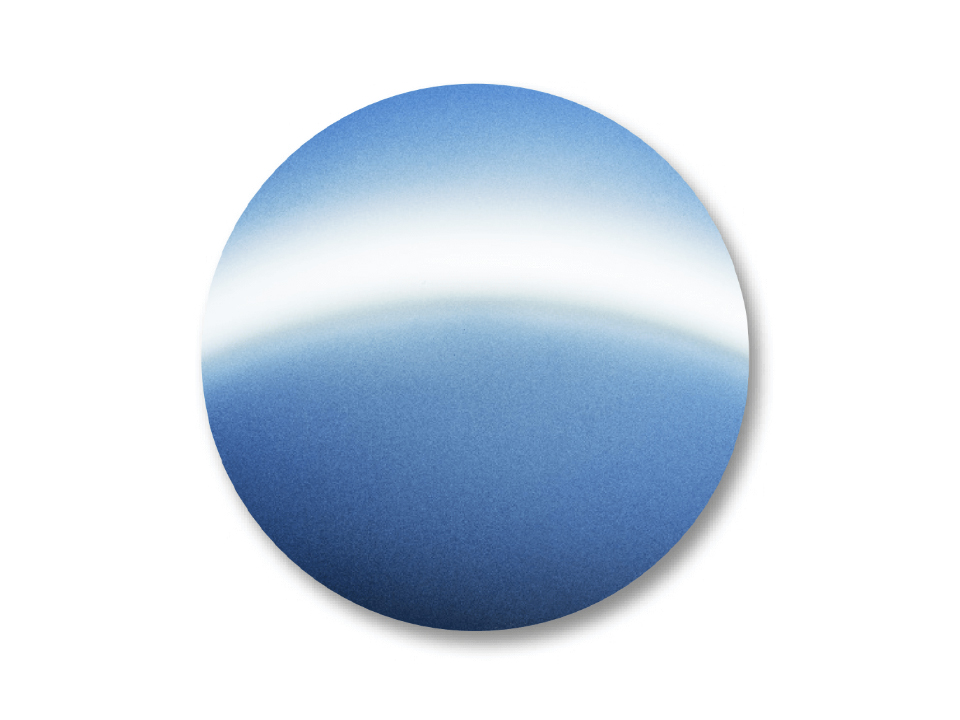 ZEISS DuraVision Mirror em azul.
