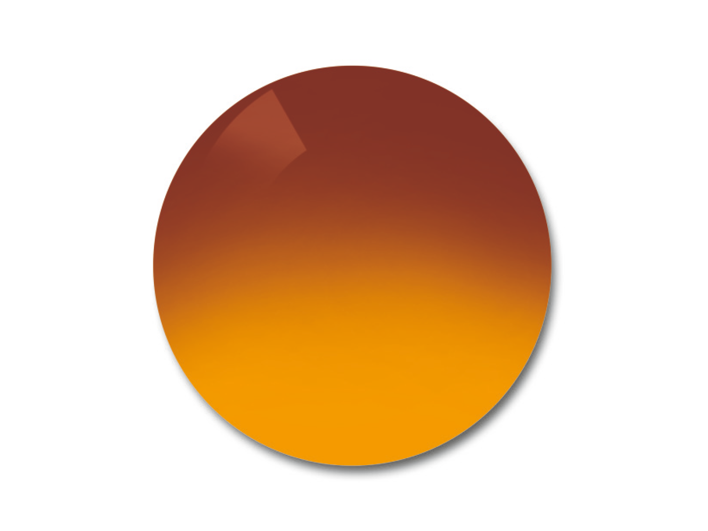Exemplo da coloração ProGolf Degradê 75/25%. 